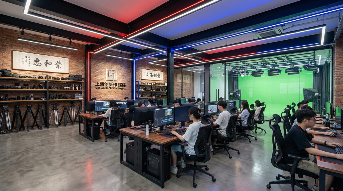 里番网影视传媒公司办公室